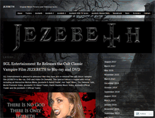 Tablet Screenshot of jezebeth.com